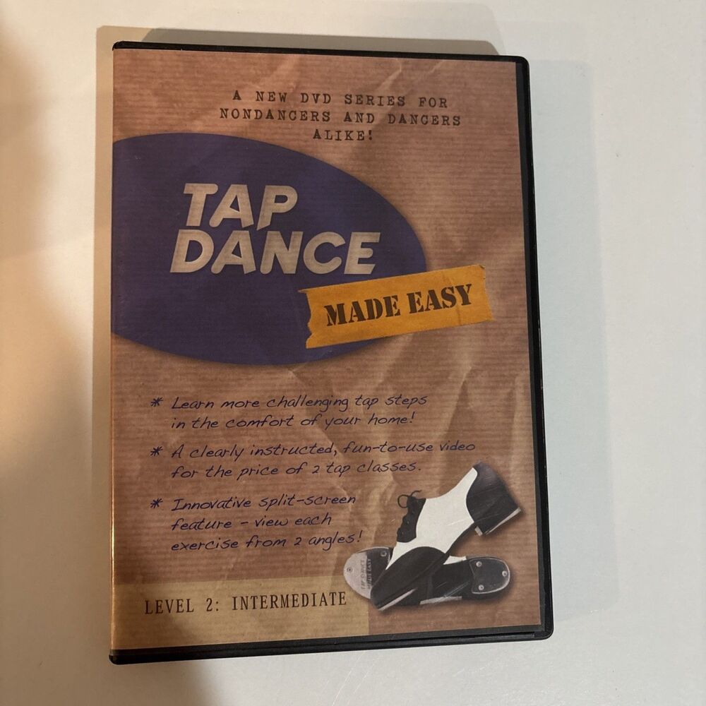 Tap Dance Made Easy DVD Level 2 Intermediate with Eli Newsom